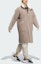 Purchase (Women) adidas Comfort Padded Colorblock Long Coat Jacket Pink Brown. IL8953
