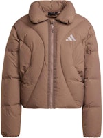 (Women) adidas Fall 2024 Padded Down Jacket Beige Casual Warmth JG5932 (Women) adidas Fall 2024 Padded Down Jacket Beige Casual Warmth JG5932