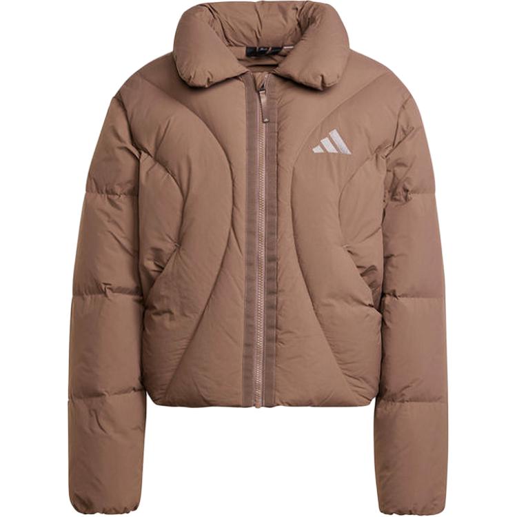 Order (W) adidas 2024 秋季米色羽絨外套 保暖休閒款 JG5932