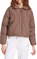Shop (W) adidas 2024 秋季米色羽絨外套 保暖休閒款 JG5932