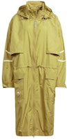 (Women) adidas Loose Fit Long Parka Jacket with Logo, Yellow. IN3622 (Women) adidas Loose Fit Long Parka Jacket with Logo, Yellow. IN3622