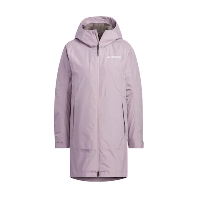(Women) adidas Pink 3-in-1 Waterproof Outdoor Jacket with 800 Fill Goose Down. IP0728