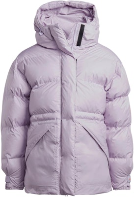 (Women) adidas Purple Puffer Jacket with Hidden Zipper and Hood. HI6080 Buy (Women) adidas Purple Puffer Jacket with Hidden Zipper and Hood. HI6080