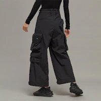 Purchase (W) adidas 經典純色寬版休閒工裝束口褲 黑色 H63036