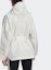 Shop (Women) adidas Solid Color Outdoor Sport Hooded Jacket Cream White H48573
