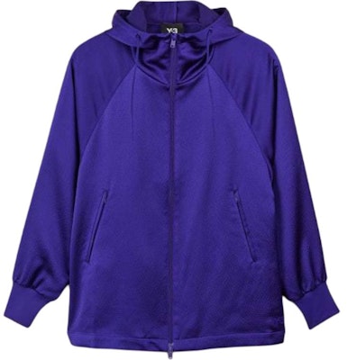 (W) adidas Jaket Hoodie Longgar Warna Solid dengan Resleting - Biru. JE3425 Order (W) adidas Jaket Hoodie Longgar Warna Solid dengan Resleting - Biru. JE3425