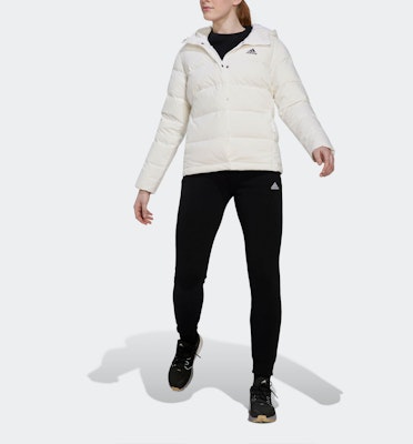 (Women) adidas White Logo Hoodie Jacket - Lightweight Windproof Down HG4887 Lookbook (Women) adidas White Logo Hoodie Jacket - Lightweight Windproof Down HG4887