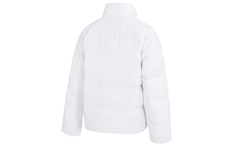 Lookbook (W) 아디다스 화이트 윈터 방풍 패딩 다운 재킷 캐주얼 따뜻한 코트. HG6281