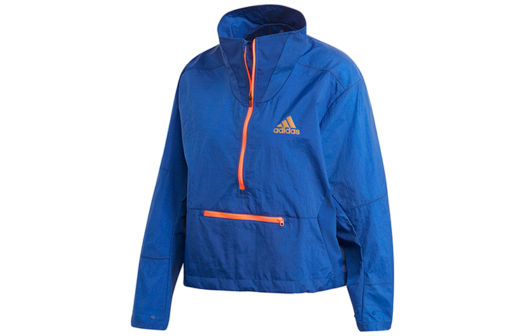 (Women) adidas ADAPT Running Jacket Blue FT0478