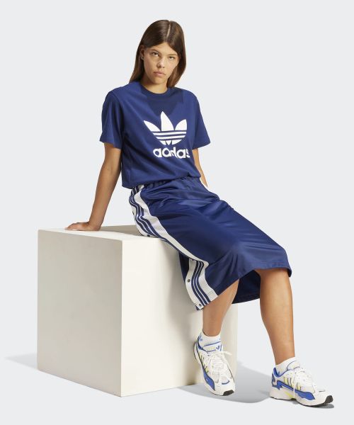 Lookbook (W) adidas Adibreak Skirt - Biru Gelap IP0720