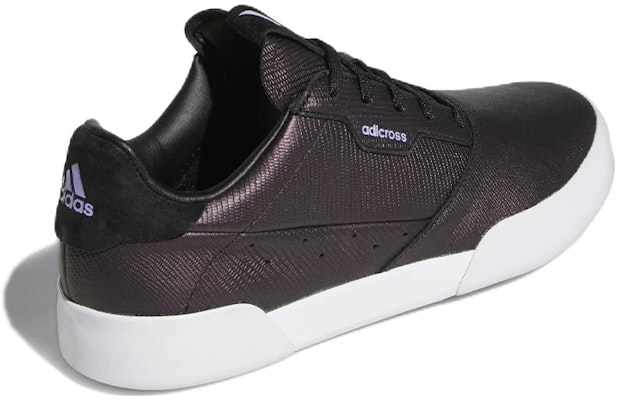 (W) adidas Adicross Retro Spikeless Golf Shoes 'Hitam Ungu Putih Awan' GV8322 Shop (W) adidas Adicross Retro Spikeless Golf Shoes 'Hitam Ungu Putih Awan' GV8322