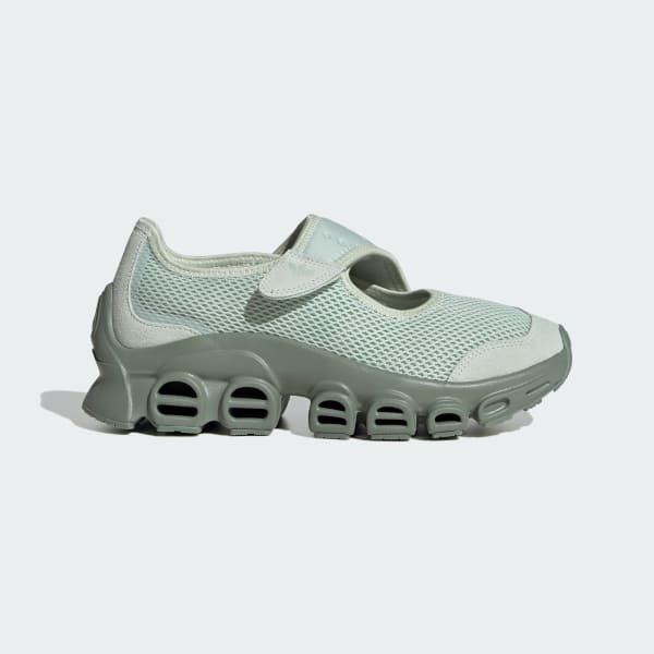 (Women) Adidas AdiFom MegaZine Silver Green/Linen Green/Linen Green Met JH7555