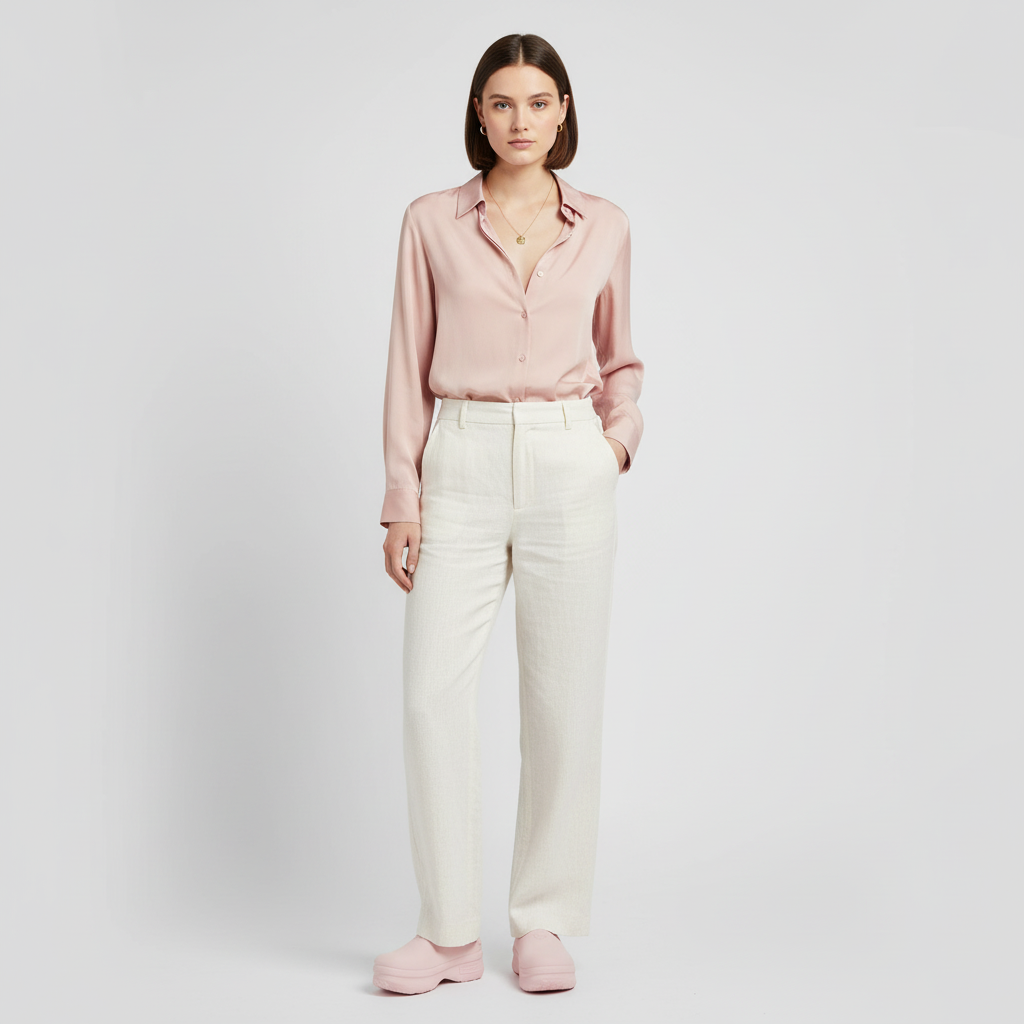 Lookbook (W) アディフォーム スタンスミス ミュール "クリアピンク" IE0480