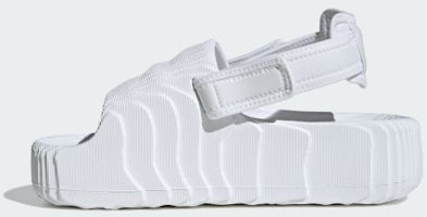Sizing (W) adidas Adilette 22 XLG '雲白色' 运动拖鞋 IG5749