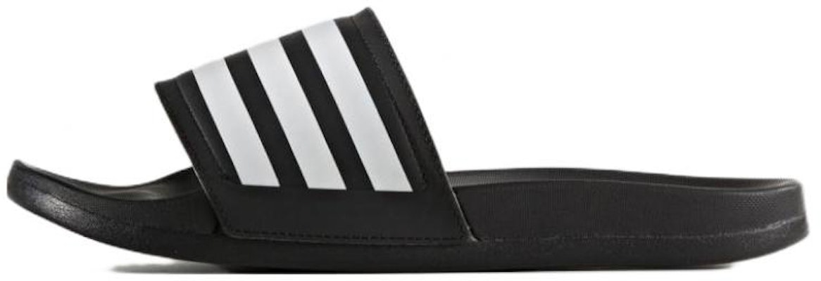 (W) adidas Adilette 'Hitam Putih' BA9300 Buy (W) adidas Adilette 'Hitam Putih' BA9300
