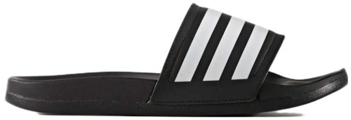 (W) adidas Adilette 'Hitam Putih' BA9300 Order (W) adidas Adilette 'Hitam Putih' BA9300