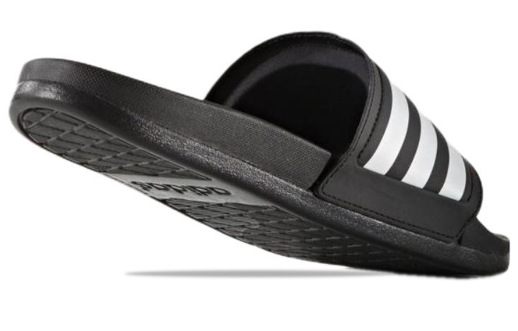 Shop (W) adidas Adilette 'Hitam Putih' BA9300