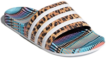 (W) adidas Adilette 'Tarian Brasil' CM8223 Lookbook (W) adidas Adilette 'Tarian Brasil' CM8223