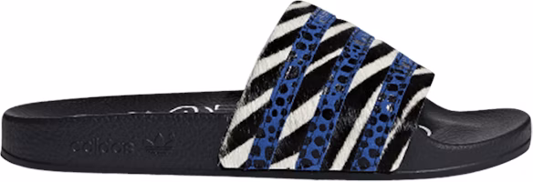 (Women) adidas Adilette 'Core Black Blue White' CM8493 (Women) adidas Adilette 'Core Black Blue White' CM8493
