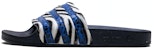 (W) adidas Adilette 'Hitam Biru Putih' CM8493