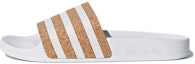 Buy (W) 아디다스 아딜렛 '코르크' 슬리퍼 CQ2238
