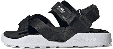 (Women) adidas Adilette Adventure Sandal 'Black White' HP2184 (Women) adidas Adilette Adventure Sandal 'Black White' HP2184