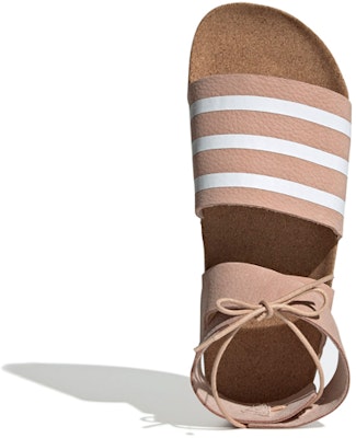 (W) adidas Sandal Adilette Ankle Wrap Pink EG3855 Lookbook (W) adidas Sandal Adilette Ankle Wrap Pink EG3855