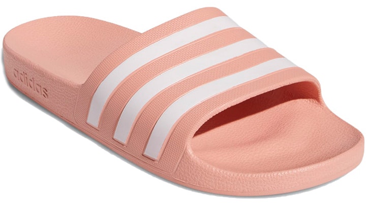 (Women) adidas Adilette Aqua 'Light Pink White' G28714 Lookbook (Women) adidas Adilette Aqua 'Light Pink White' G28714