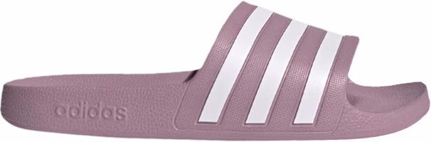 (Women) adidas Adilette Aqua Slide 'Cherry Metallic White' FY8107 (Women) adidas Adilette Aqua Slide 'Cherry Metallic White' FY8107