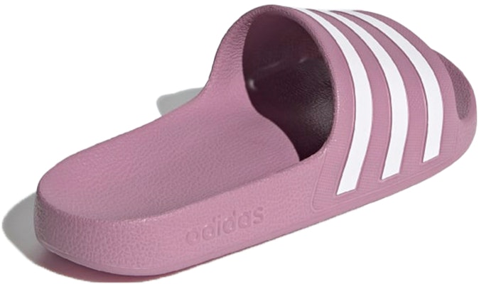 (W) adidas Adilette Aqua Slide 'Cereza Metálico Blanco' FY8107 Shop (W) adidas Adilette Aqua Slide 'Cereza Metálico Blanco' FY8107