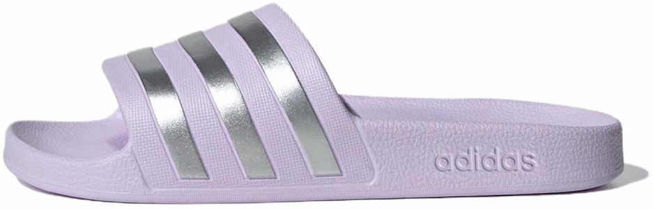 (W) adidas Adilette Aqua Slide 'Lavender Es Batu Matte Silver' IE8920 Buy (W) adidas Adilette Aqua Slide 'Lavender Es Batu Matte Silver' IE8920