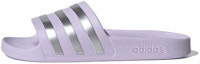 Buy (W) 阿迪达斯 Adilette Aqua 滑板鞋 '冰薰衣草亚银' IE8920