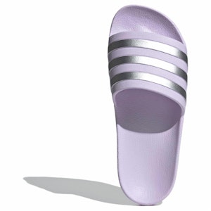 (W) adidas Adilette Aqua Slide 'Lavender Es Batu Matte Silver' IE8920 Shop (W) adidas Adilette Aqua Slide 'Lavender Es Batu Matte Silver' IE8920