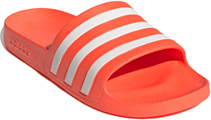 (W) adidas Adilette Aqua Slippers ''Solar Rood'' FY8096 Lookbook (W) adidas Adilette Aqua Slippers ''Solar Rood'' FY8096
