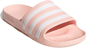 (W) 阿迪达斯 Adilette Aqua 凉拖鞋“蒸气粉白” GZ5239 Lookbook (W) 阿迪达斯 Adilette Aqua 凉拖鞋“蒸气粉白” GZ5239