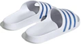 Shop (女性)adidas Adilette Aqua 拖鞋『白藍融合』HP6295