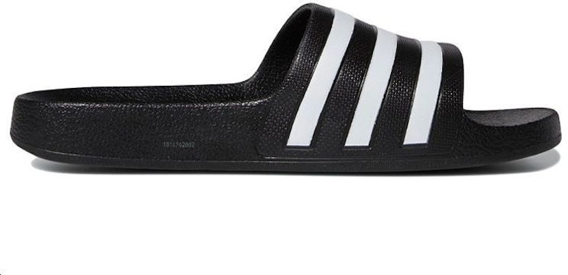 (Women) adidas Adilette Aqua Slides 'Black White' G28723 Order (Women) adidas Adilette Aqua Slides 'Black White' G28723