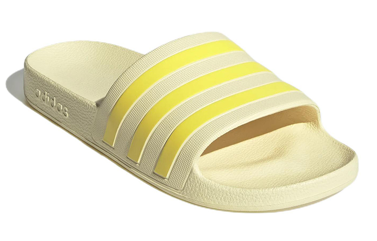 Lookbook (W) (女性用) アディダス アディレッタ アクア スライド 'レモンイエロー' GX4280 GX4280