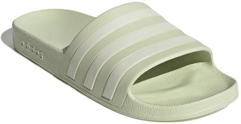(W) adidas Adilette Aqua Slides 'Hijau Muda' GX4278 Lookbook (W) adidas Adilette Aqua Slides 'Hijau Muda' GX4278