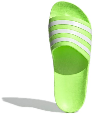 (Women) adidas Adilette Aqua Slides 'Signal Green' GZ5236 Purchase (Women) adidas Adilette Aqua Slides 'Signal Green' GZ5236