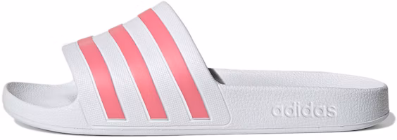 (Women) adidas Adilette Aqua Slides 'White Rose Tone'(WMNS) GZ5237 (Women) adidas Adilette Aqua Slides 'White Rose Tone'(WMNS) GZ5237
