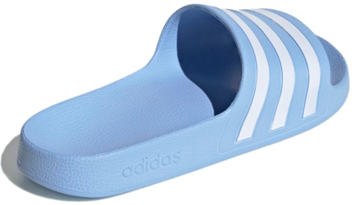 (Women) adidas Adilette Aqua Slides Blue/White EE7346 Shop (Women) adidas Adilette Aqua Slides Blue/White EE7346