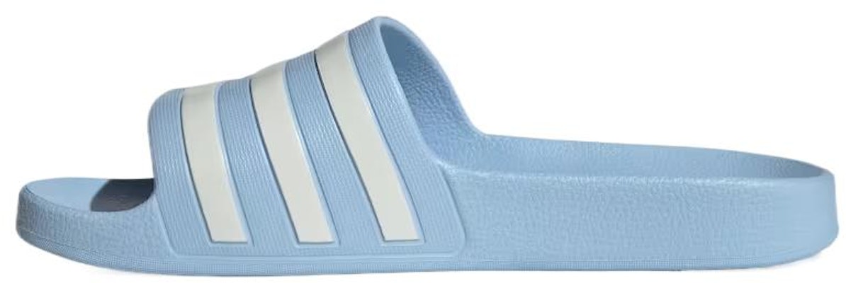 (Women) adidas Adilette Aqua Slides Glow Blue Zero Metalic IE8919 Buy (Women) adidas Adilette Aqua Slides Glow Blue Zero Metalic IE8919