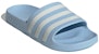 (W) Selipar Adidas Adilette Aqua Glow Biru Zero Metalik IE8919