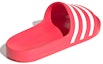 Shop (W) adidas Adilette Aqua Slides Merah Jambu EG1743