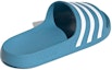 Shop (W) adidas Adilette Aqua Slides Selipar Biru/Putih FY8100