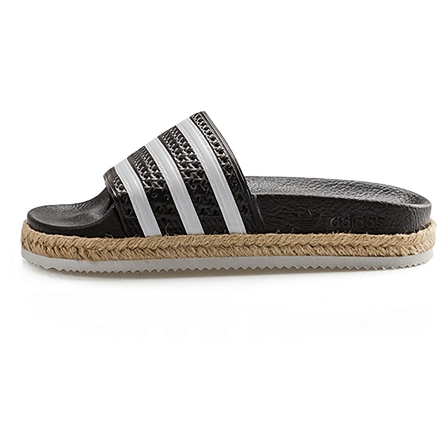 Buy adidas originals Adilette New Bold 拖鞋 女式 黑白