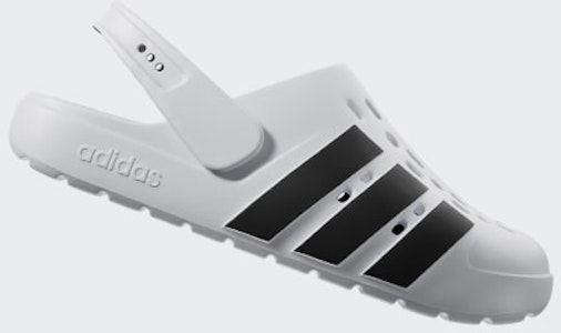Adidas Adilette Clog 2.0 Putih Awan/Hitam Teras/Putih Awan JS1130 Order Adidas Adilette Clog 2.0 Putih Awan/Hitam Teras/Putih Awan JS1130