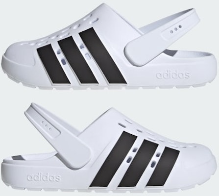 Adidas Adilette Clog 2.0 Cloud White/Core Black/Cloud White JS1130 Cheap Adidas Adilette Clog 2.0 Cloud White/Core Black/Cloud White JS1130