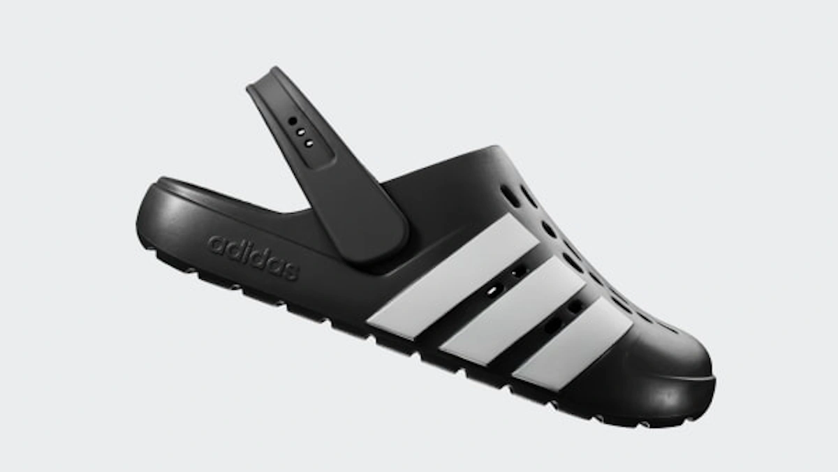 Adidas Adilette Clog 2.0 Slides Core Black/Cloud White/Core Black